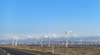 景点：达坂城风力发电站
