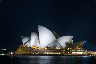 景点：悉尼夜景