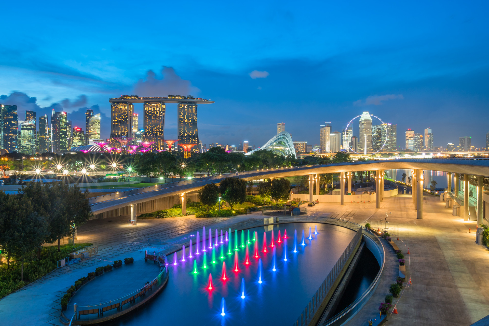 新加坡滨海湾封面图