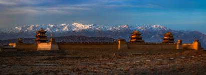 景点：嘉峪关全景