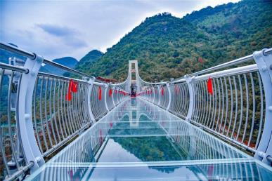 景点：天宫玻璃桥