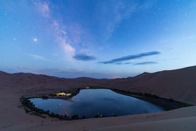 景点：沙漠星空银河