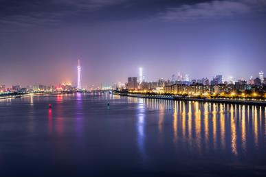 景点：珠江夜游景色